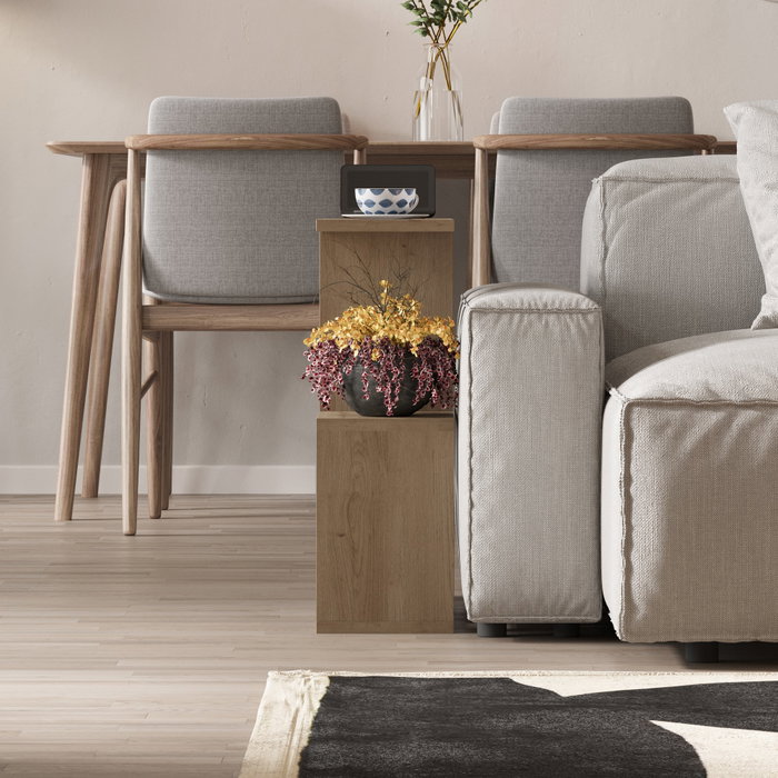 Hanah Home Mesa de Café Natural